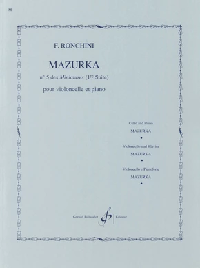 Mazurka n° 5 des Miniatures (1re suite)